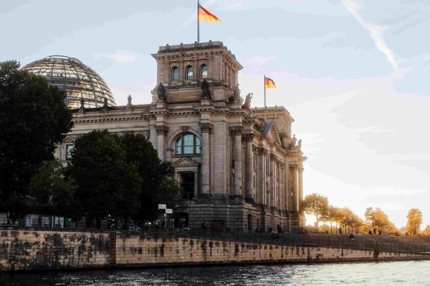Reichstag, Platz der Republik, Berlin.